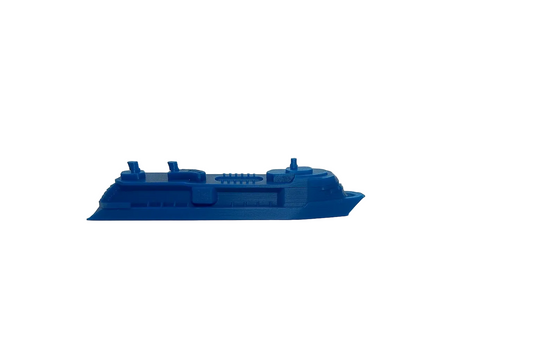 Celebrity Eclipse Inspired Mini Cruise Ship - 10 Pack