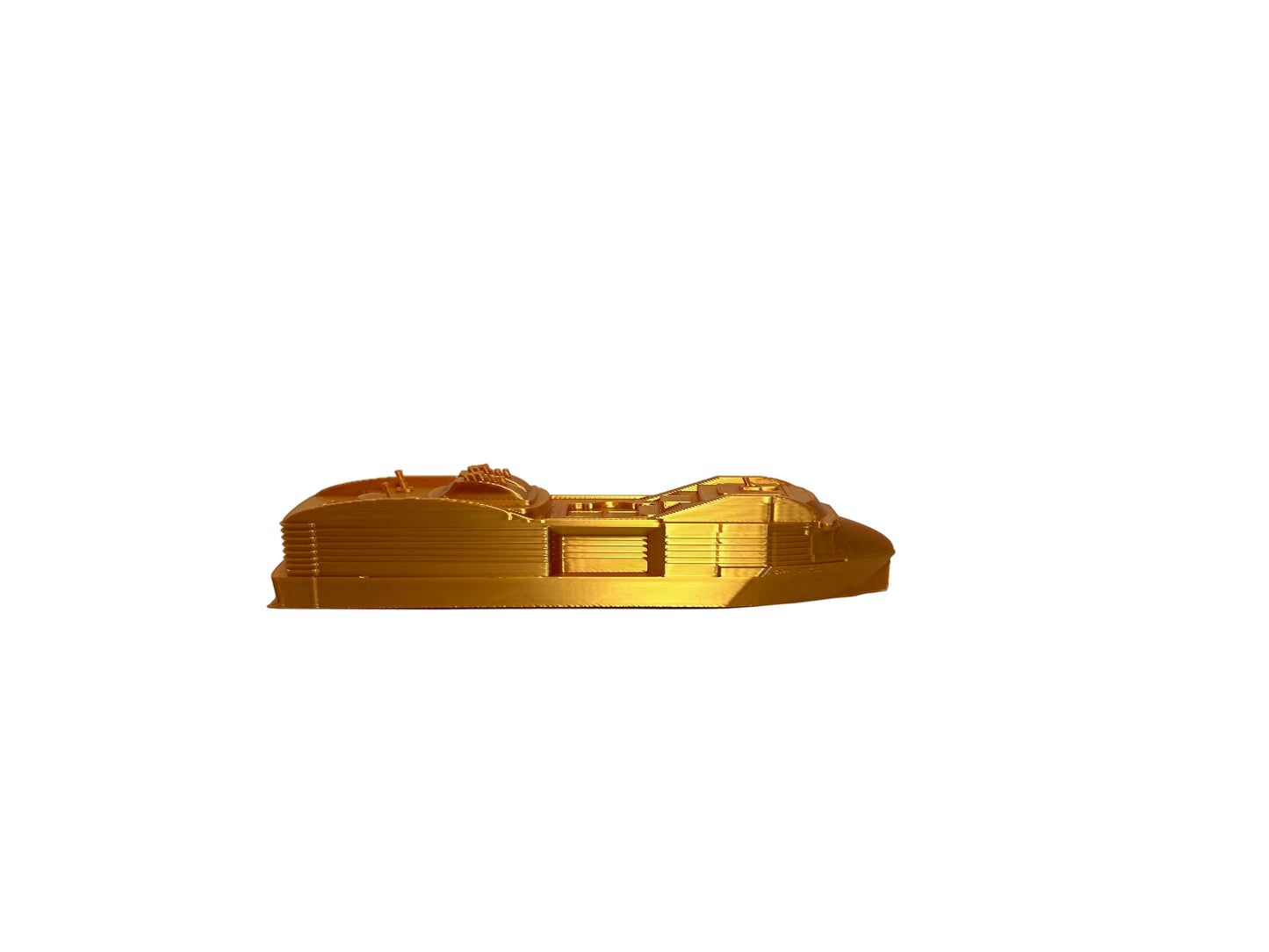 MSC World America Inspired Mini Cruise Ship - 10 Pack