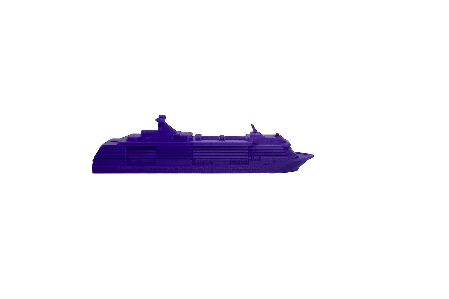 Carnival Pride Inspired Mini Cruise Ship - 10 Pack